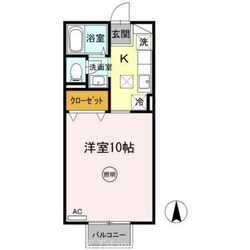 グレイスフル屋島　Ｃ棟の物件間取画像